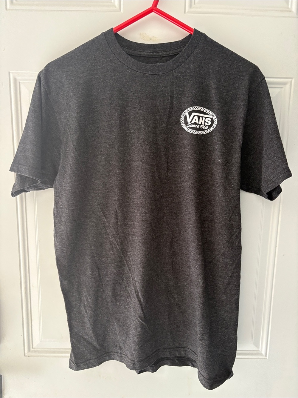 Vans Charcoal Short Sleeve Logo Tee